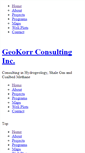 Mobile Screenshot of geokorr.com