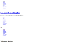 Tablet Screenshot of geokorr.com